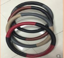 Excellent car interior steering wheel cover special PU leather factory direct sales