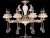 Factory direct sales LED crystal chandelier chandelier glass chandelier candle chandelier spot