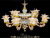 Factory direct sales LED chandelier glass chandelier crystal chandelier candle chandelier spot