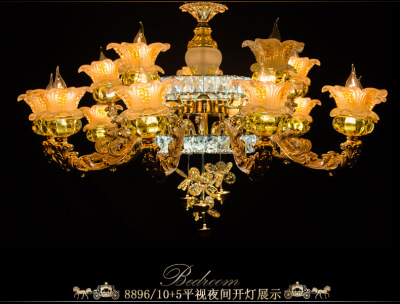 Factory direct sales LED chandelier glass chandelier crystal chandelier candle chandelier spot