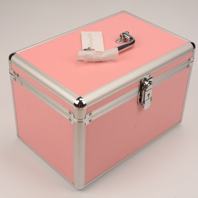 Guanyu pink sweet trumpet make-up storage box portable portable jewelry box custom