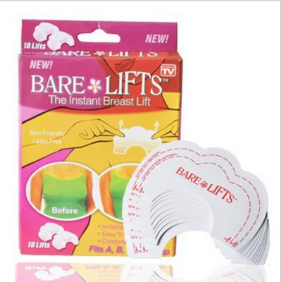 Bare Lift Nudebra Breast Enlargements Stickers Chest Lifting Stickers 10 Pieces