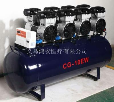 Hydrostatic air compressor is completely free of oil research special silent oil air compressor.