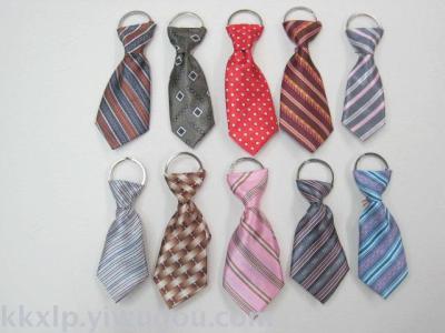 小领带钥匙扣 时尚小领带特价批发 小领带挂件工厂 迷你小领带