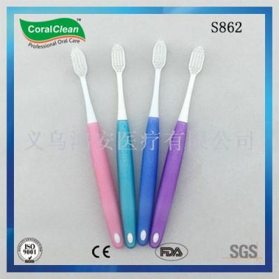 Manufacturer direct sale dental materials wholesale fine silk wool toothbrush.