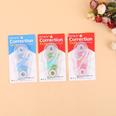 Correction with cute creative correction tape error correction tape student supplies large capacity.