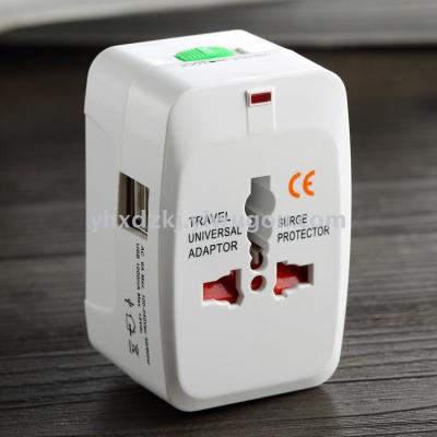 Conversion socket double USB GSM adaptor for traveling abroad