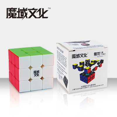 Manufacturers' direct selling magic cube (fluorescent red)