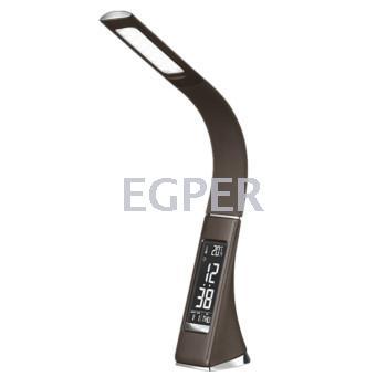 Desk lamp LED eye lamp skin pattern learning to read lamp calendar thermometer creative gift.