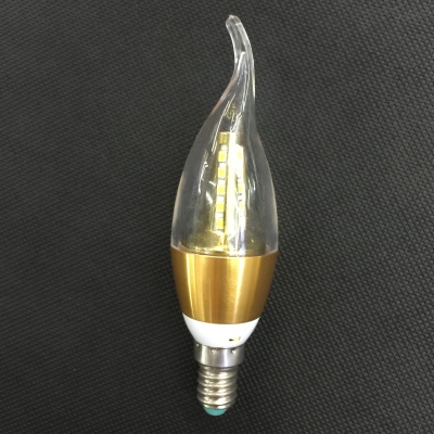 Highlight LED pull tail tip bubble star candle lamp