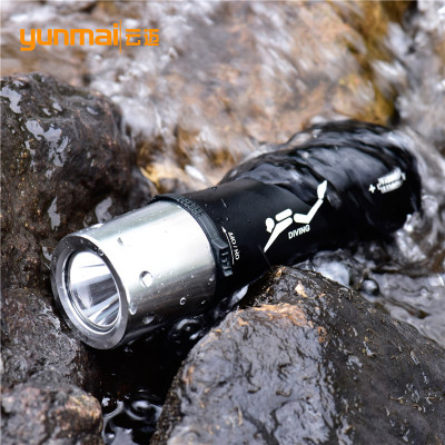  T6 high professional diving torch dive magswitch 26650 waterproof flashlight