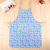 This sweater and simple anti-oil cooking around the waist Korean version of the kitchen adult sleeveless household smock