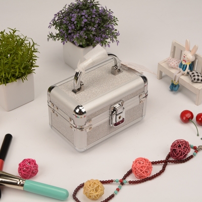 Crown mini notebook aluminium jewellery storage box portable multifunctional storage jewelry box customized