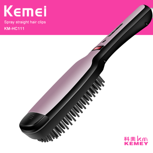 cross-border manufacturers directly supply km-hc111 science and beauty professional hairdressing， spray straight hair comb