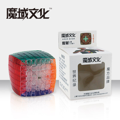 Manufacturer direct selling magic magic cube (transparent six colors)