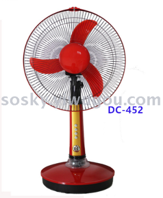 New  new design solar fan dc fan 12v rechargerable fan