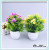 Artificial plant potted plastic plant decoration simulation plant small pot indoor simulation plant