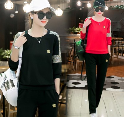 New stylish long sleeve sweater twin set for fall/winter sports running clothing