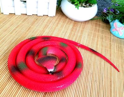 Tourist arts and crafts wholesale 1.2-meter snake rubber toys