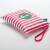 Korean version of candy color woman makeup bag two-piece fringed bag