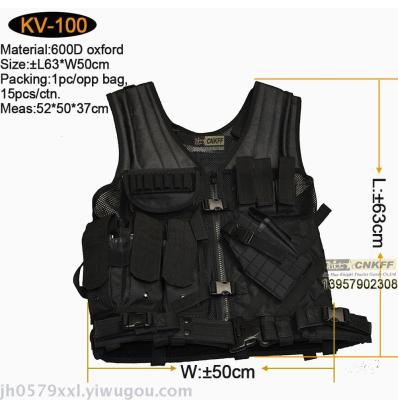 Tactical Assault Mesh Vest for Security and Outdoor