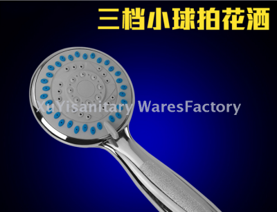 Plated ABS hand-held shower head shower heads