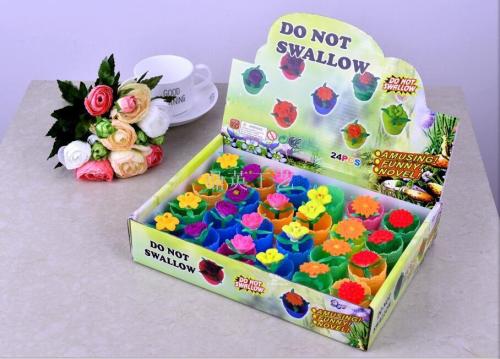 new dream bubble big flower plant expansion toy ocean baby marine life forest plant water absorption wholesale