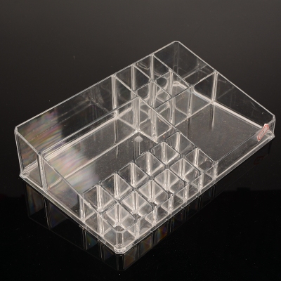 Guan Yu high-end desktop storage boxes transparent acrylic multi-purpose lipstick storage vanity case