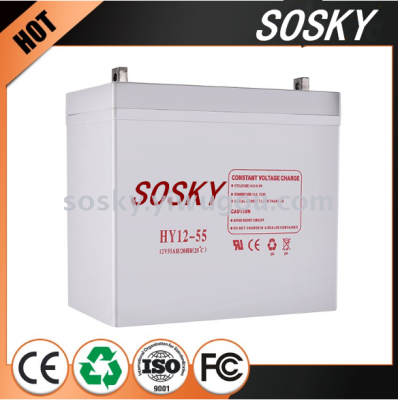 New  SOSKY solar battery ups gel acid battery12v250ah