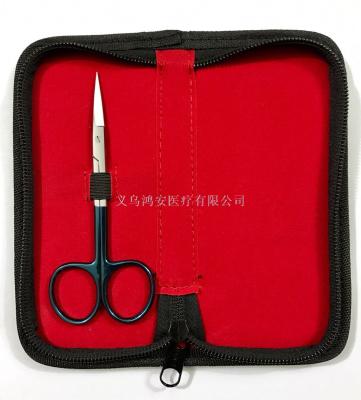 Oral surgery scissors dental instrument.