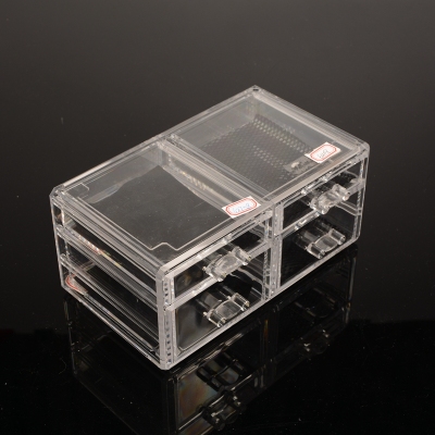 Transparent cosmetic storage box acrylic display stand jewelry storage box acrylic Desktop Organizer