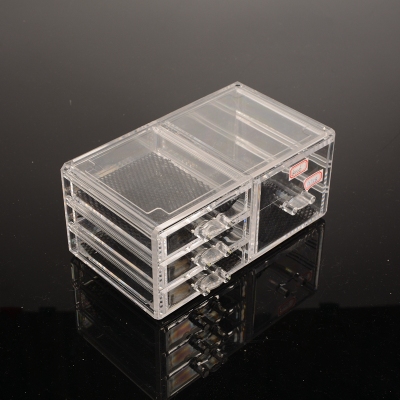 Transparent acrylic storage boxes cosmetic storage box acrylic cosmetic Organizer desktop consolidation box