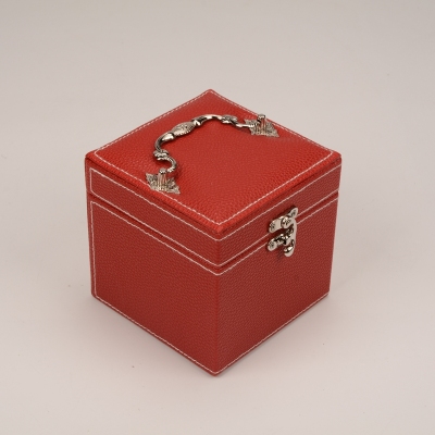 Guan Yu the new small three-tier mobile jewellery storage box jewelry box high-grade PU multifunctional spot
