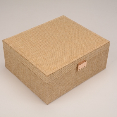 Guan Yu new linen storage box multifunctional storage box of chocolate candy boxes jewelry boxes