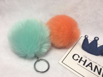 Manufacturers direct imitation rabbit fur ball all kinds of sizes rabbit fox fake fur ball custom, shipment fast