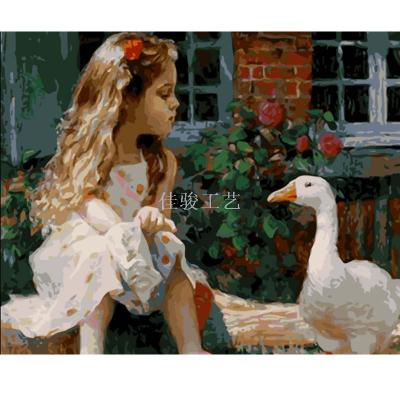 New Russian Diamond Cross stitch decorative painting digital painting DIY