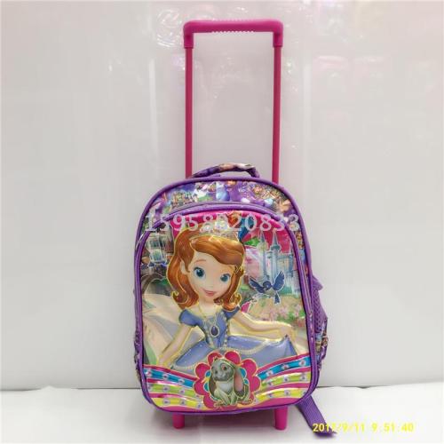 Factory Direct Schoolbag Backpack Cartoon Bag Backpack 3D Bag Children‘s Bags Student Bag Gift Bag trolley Bag