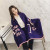 Autumn and Winter New Scarf Women's Korean-Style Thick Warm Love All-Match Flowers Tassel Scarf