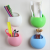 Multi-Functional Bathroom Suction Cup Type Toothpaste and Toothbrush Holder Kitchen Sundries Rack Oval Suction Cup Storage Holder