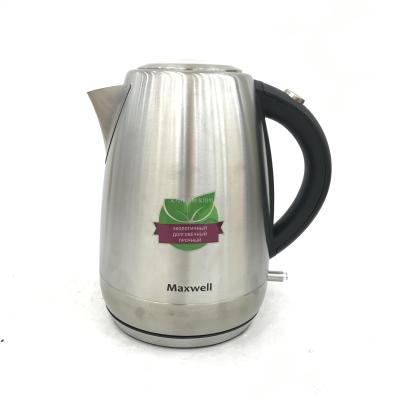 Radio Kettle MAXWELL quickly export all steel 1.8L with transparent cover