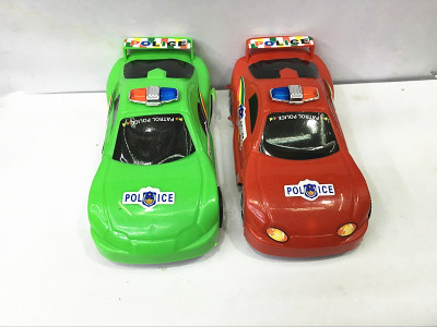 Children's educational toys scooter racing police cars 18CM