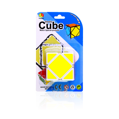 Assembly direct selling pan xin slanting to a generation of special-shaped rubik's cube (suction plate packaging, white bottom)