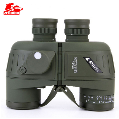 HD Botlan navigation 10X50 high low light level night vision binoculars with compass range finder