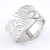 European and American Boutique High-Key Dignified Metal Frosted Leaf Bracelet
