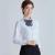 Shirt women's long sleeve professional tooling overalls size dress shirt slim OL Korean version of base Joker