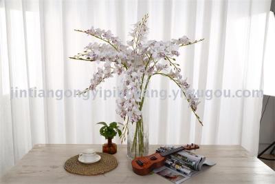 Orchid Phalaenopsis Orchid in Thailand artificial flower home decoration Hua Juan flower headdress
