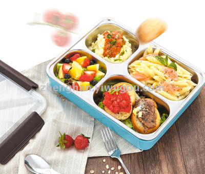 Stainless steel sealed insulated lunch box lunchbox