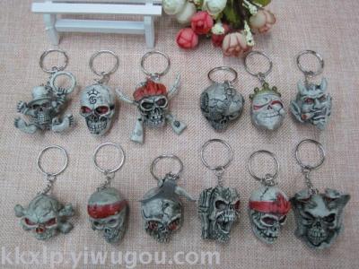 Evangelion theatrical skull genuine toy doll doll skull key ring pendant factory