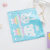 Tongyin Cotton Gauze Three-Layer Square Scarf 35*35 Soft Absorbent Cartoon Kids' Towel