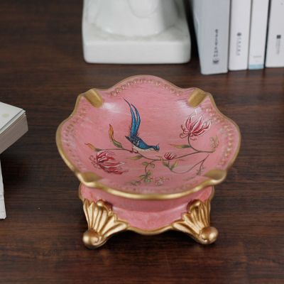 Yan Ying dancing ashtrays/new home crafts/pink ceramic storage articles